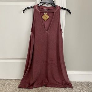 NWT Keyhole Mini Cotton Dress Small